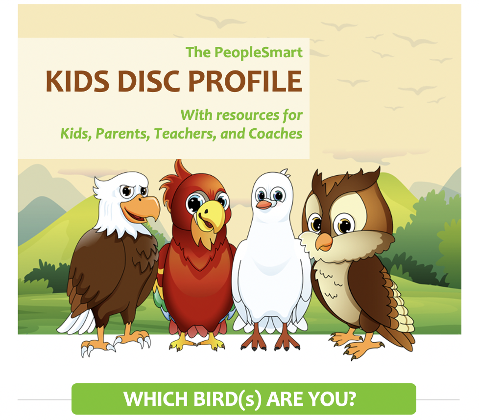 Two Kids DISC Reports and a Parent Report Bundle